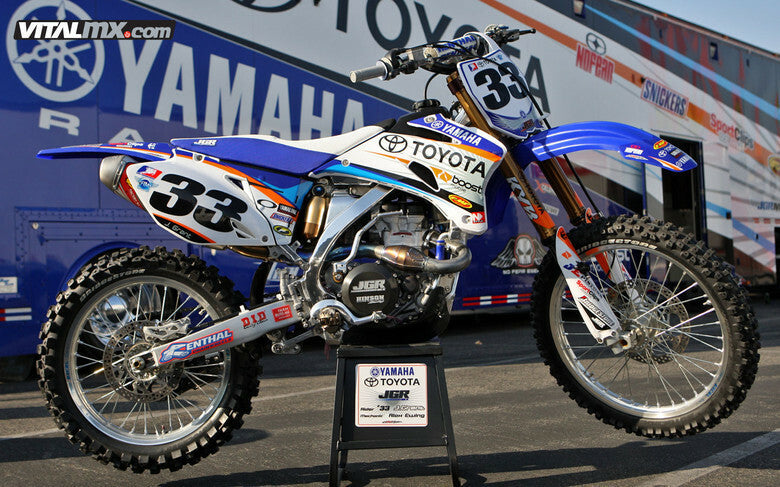 Josh Grant JGR Toyota Blue Yamaha Graphics Kit