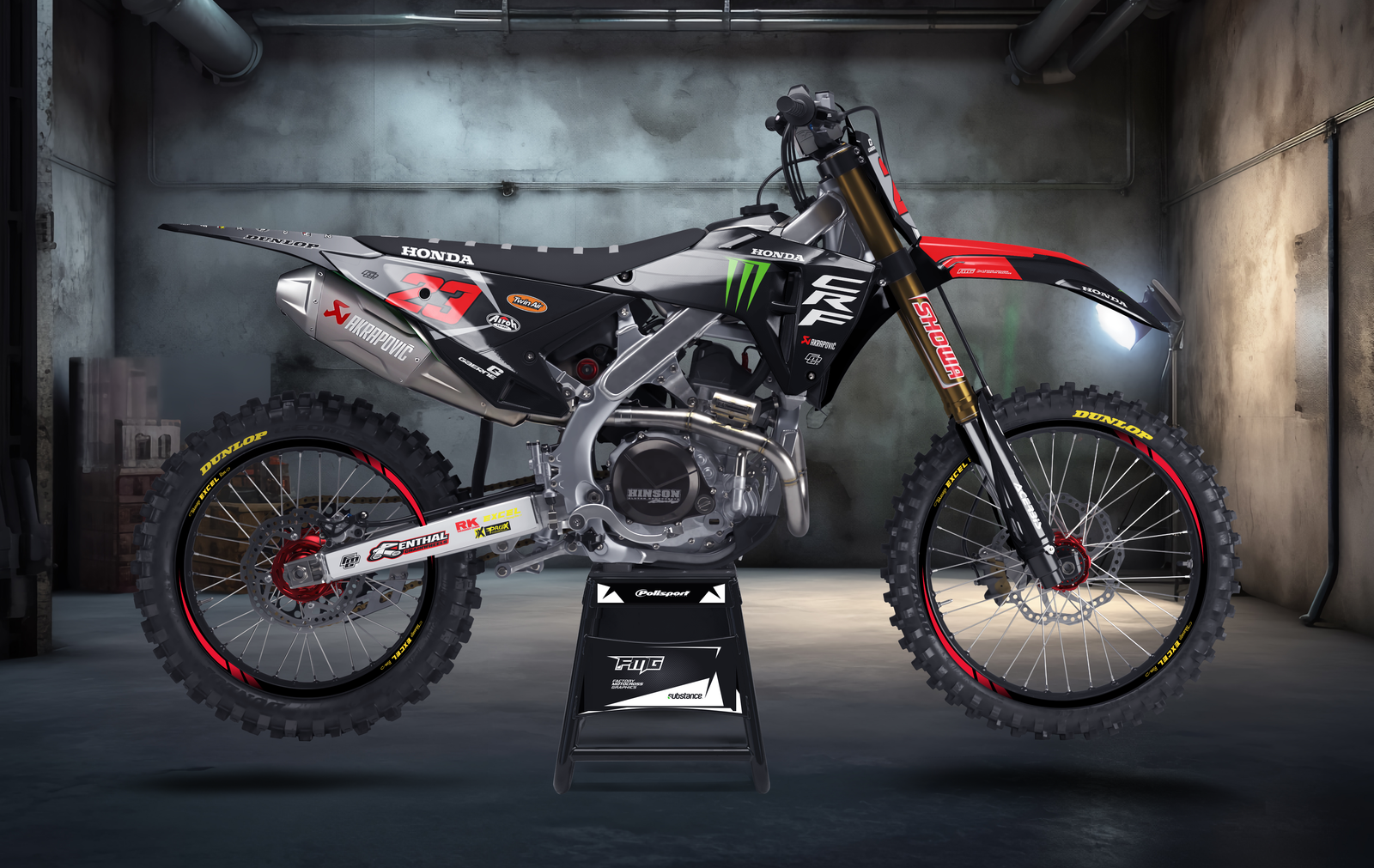 Honda Factory EDITION GRAPHICS KIT