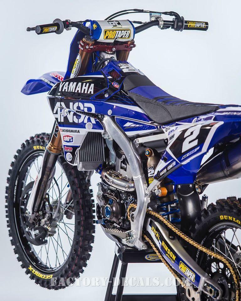 ANSR Blue Yamaha Graphics Kit