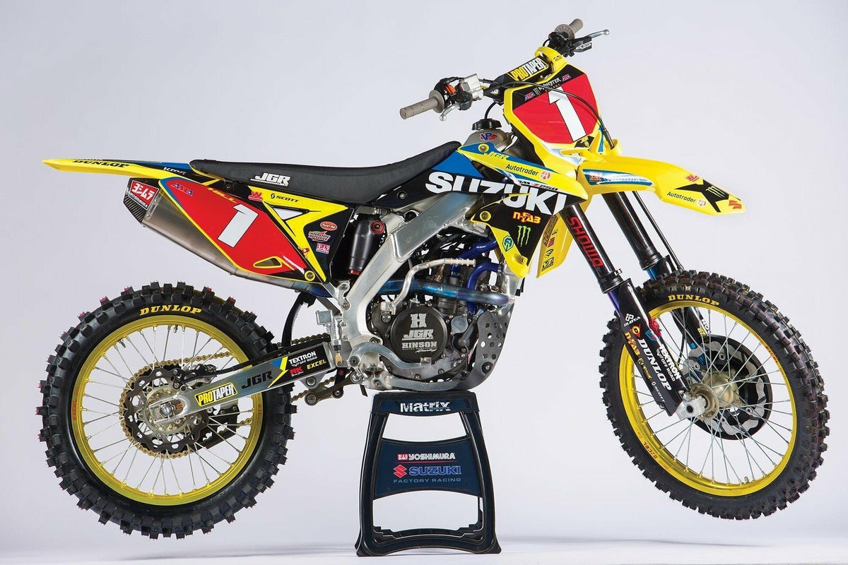 Justin Hill 2018 Suzuki Graphics Kit