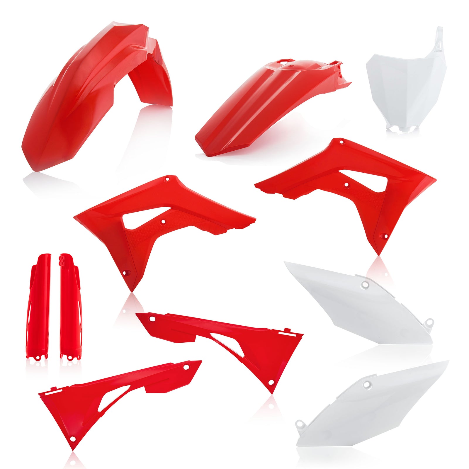 David Bailey Retro Honda Red Graphics Kit