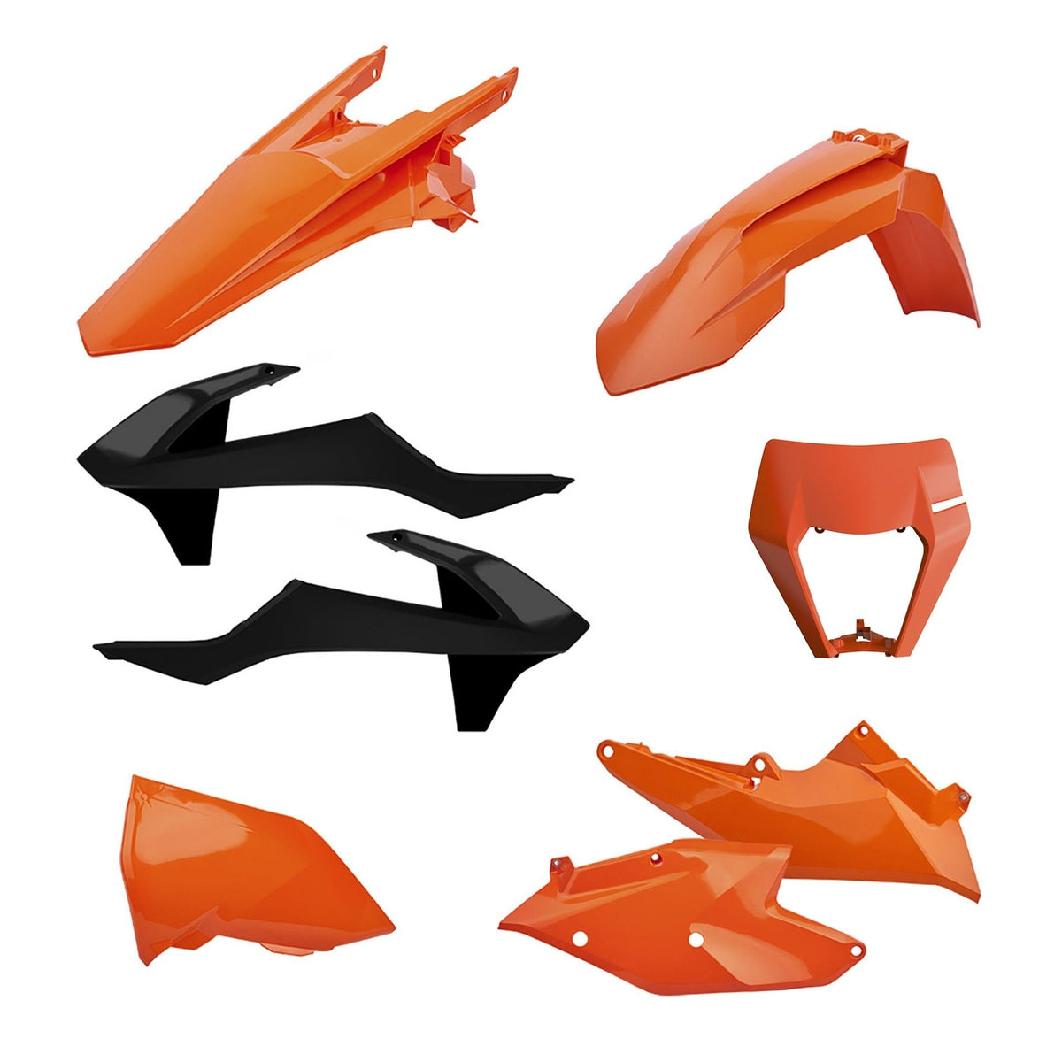 Standard Plastic Kit KTM OEM EXC/EXC-F/XC-W/XCF-W (2017-19)