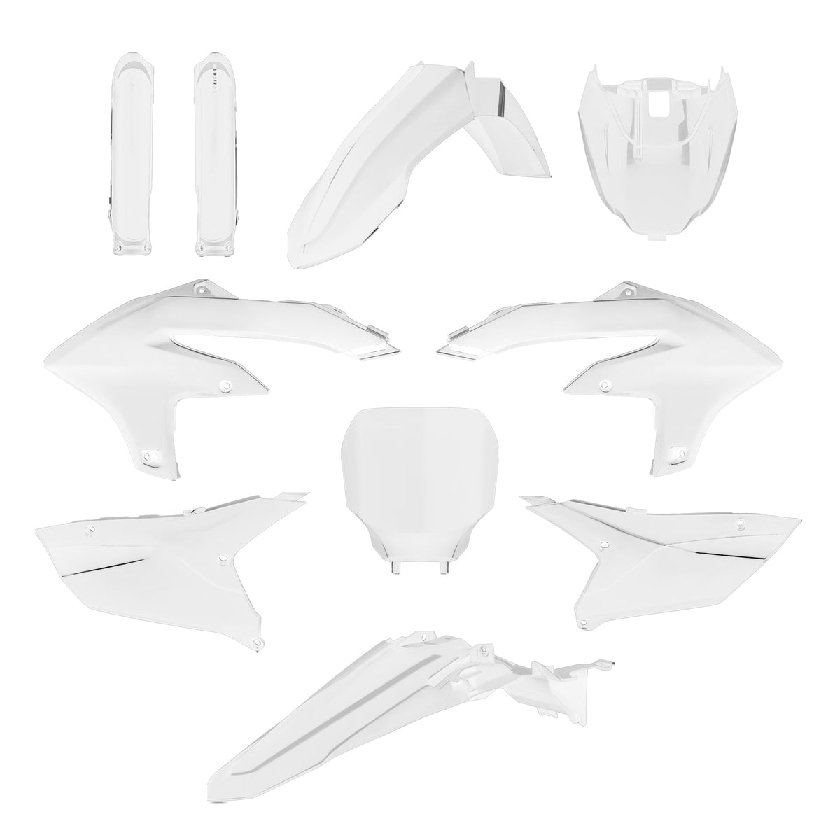 Full Plastic Kit Yamaha White YZ 450F (2023-25)