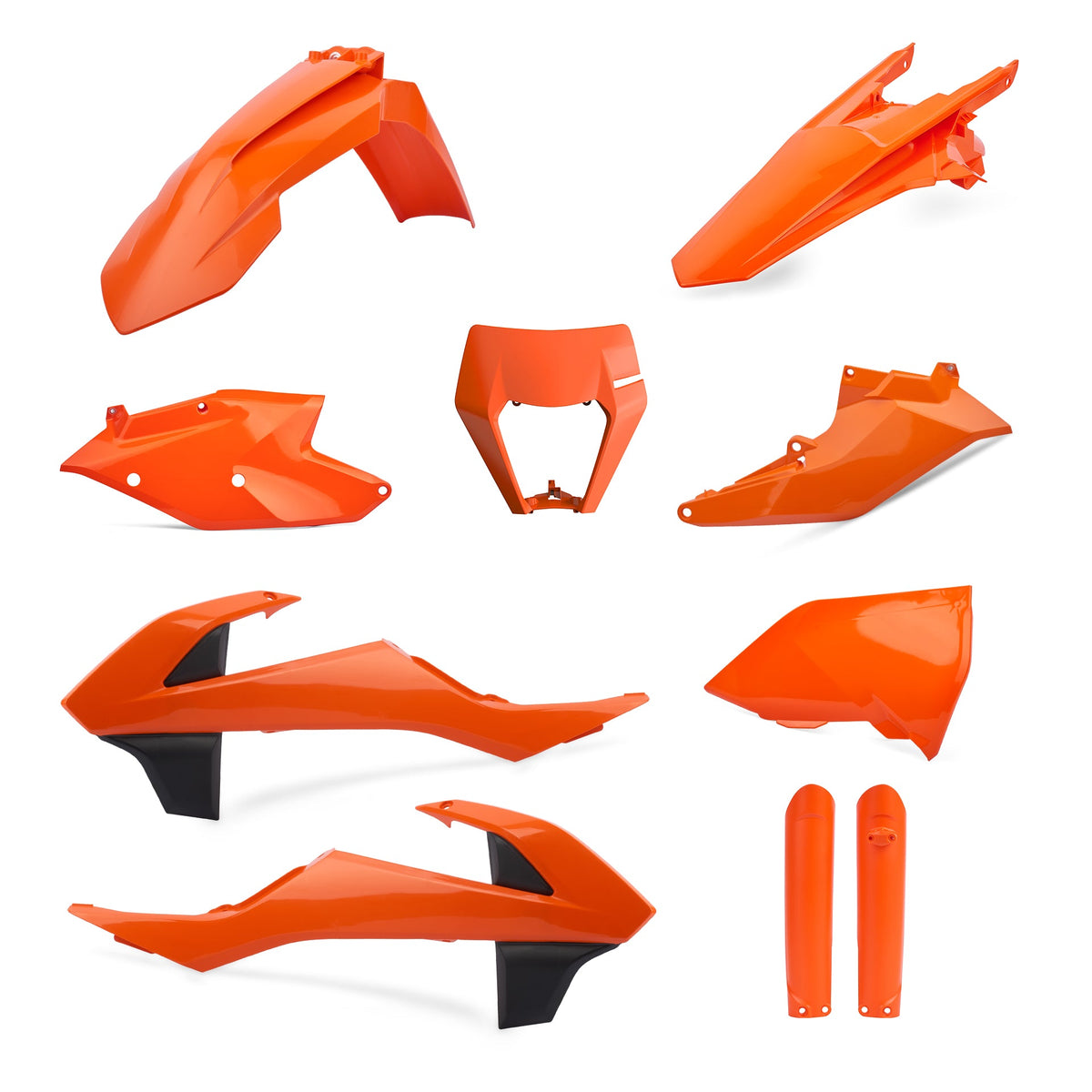 Standard Plastic Kit KTM Orange EXC/EXC-F/XC-W/XCF-W (2017-19)