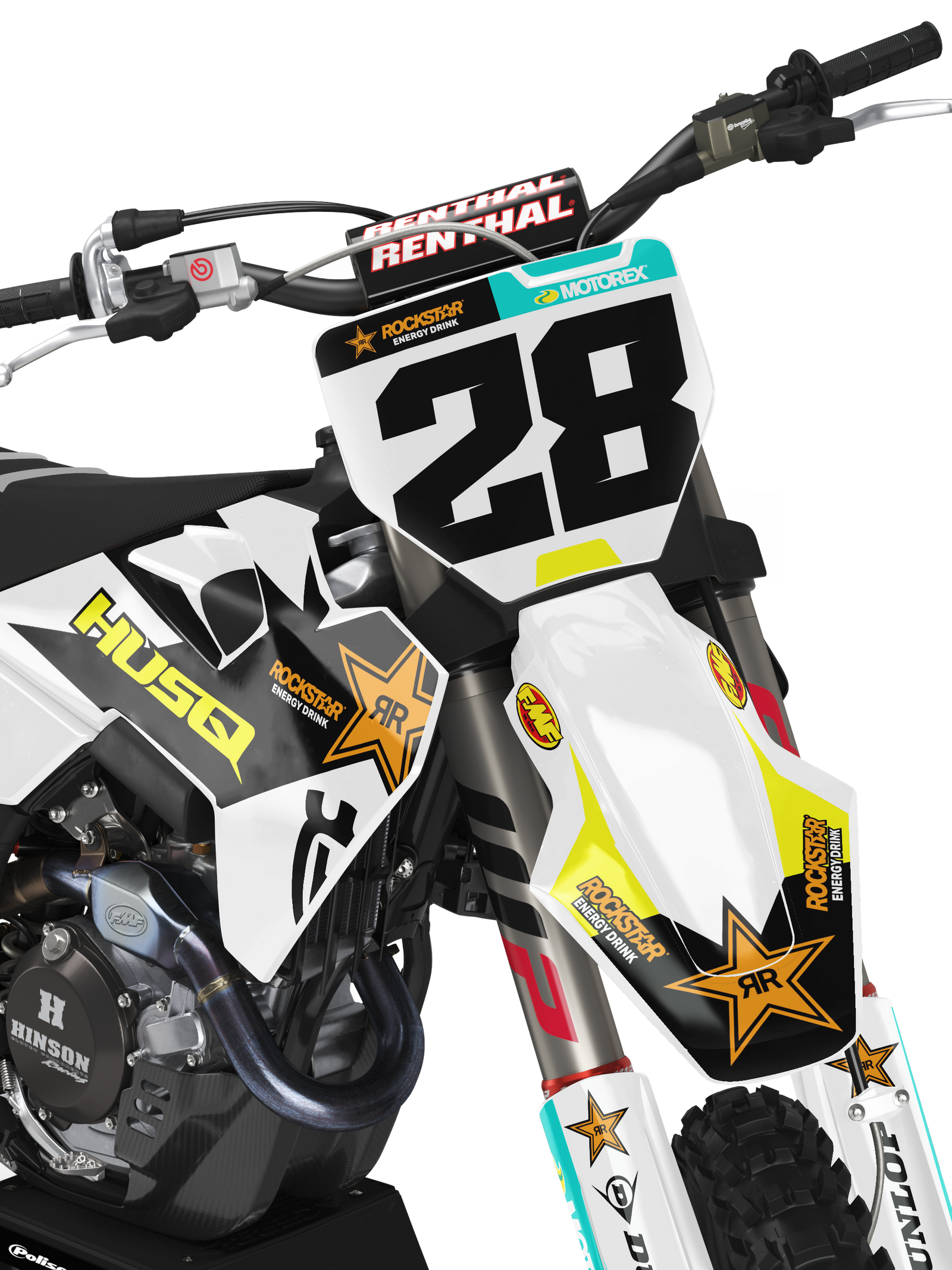 HUSOVARNA  Rockstar 25 FACTORY GRAPHICS KIT