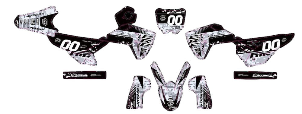 Honda CRF / CR Digital Camouflage Graphics Kit