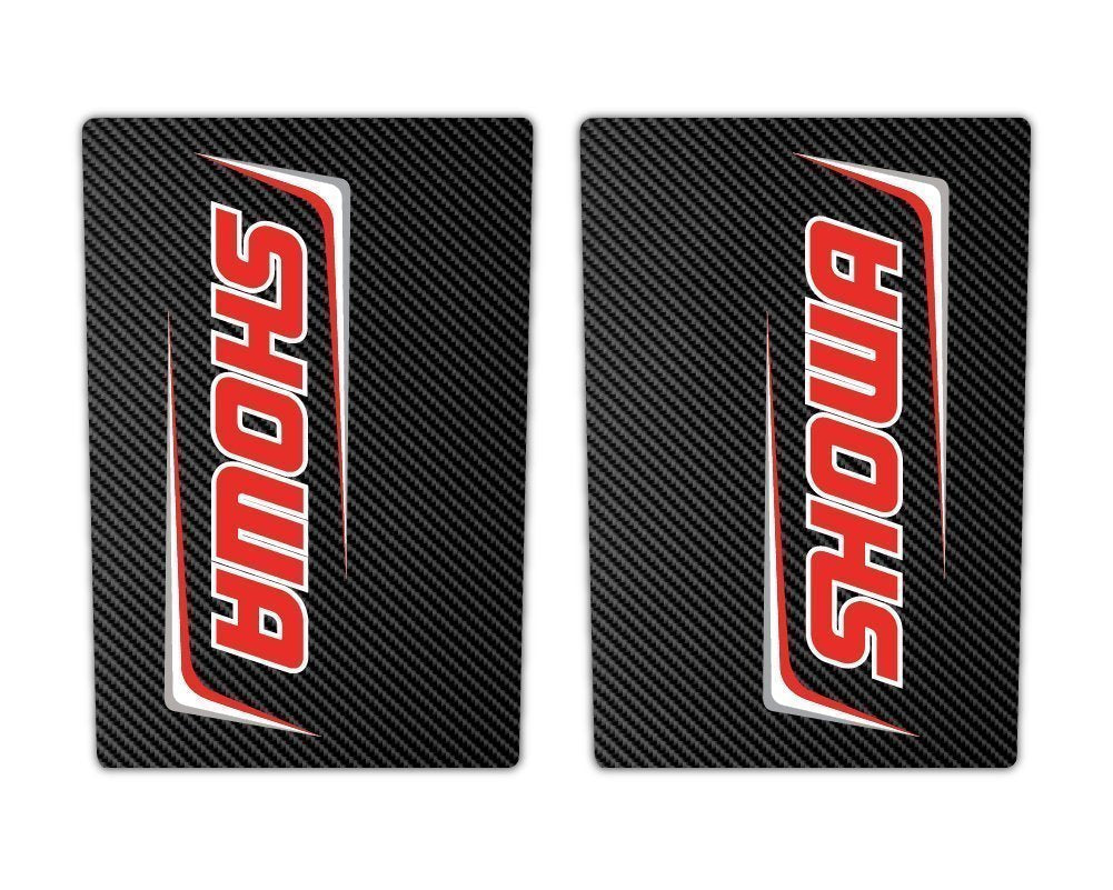Carbon Showa Red Fork Decals