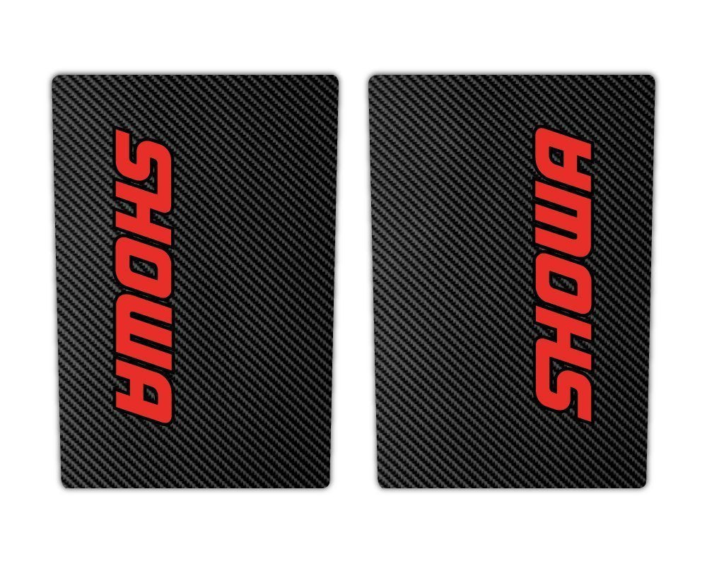 Carbon Showa Fork Decals