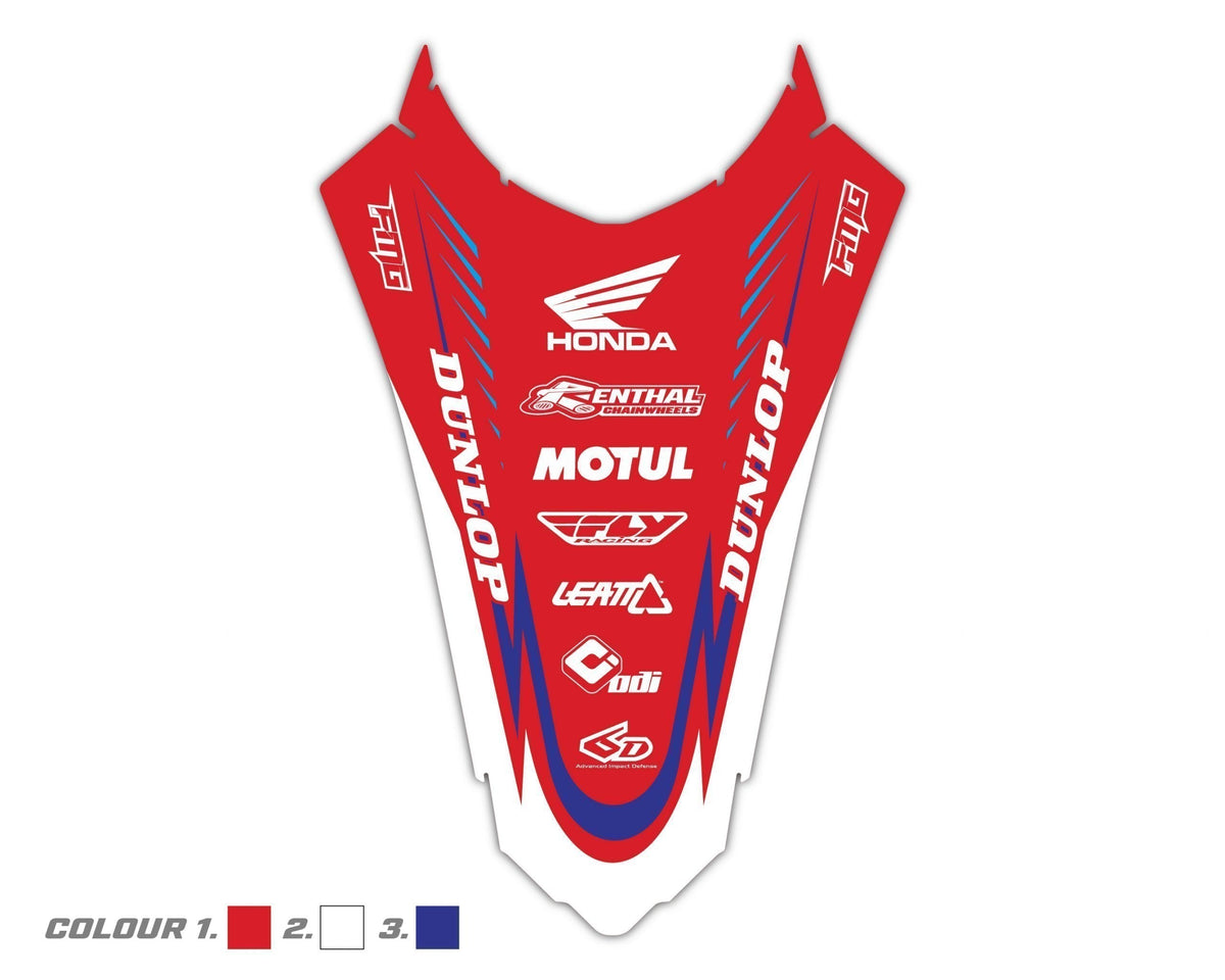 Honda Custom Rear Fender Decal