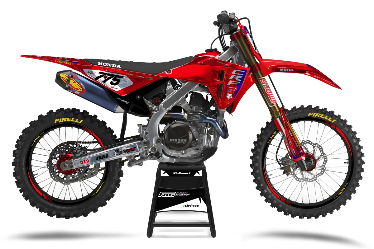 Honda CHROME CRF/CR Graphics Kit