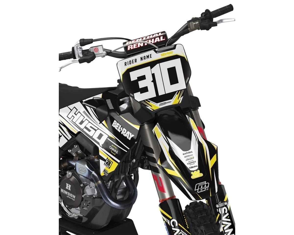 HusqvarnaYellow Target Graphics Kit