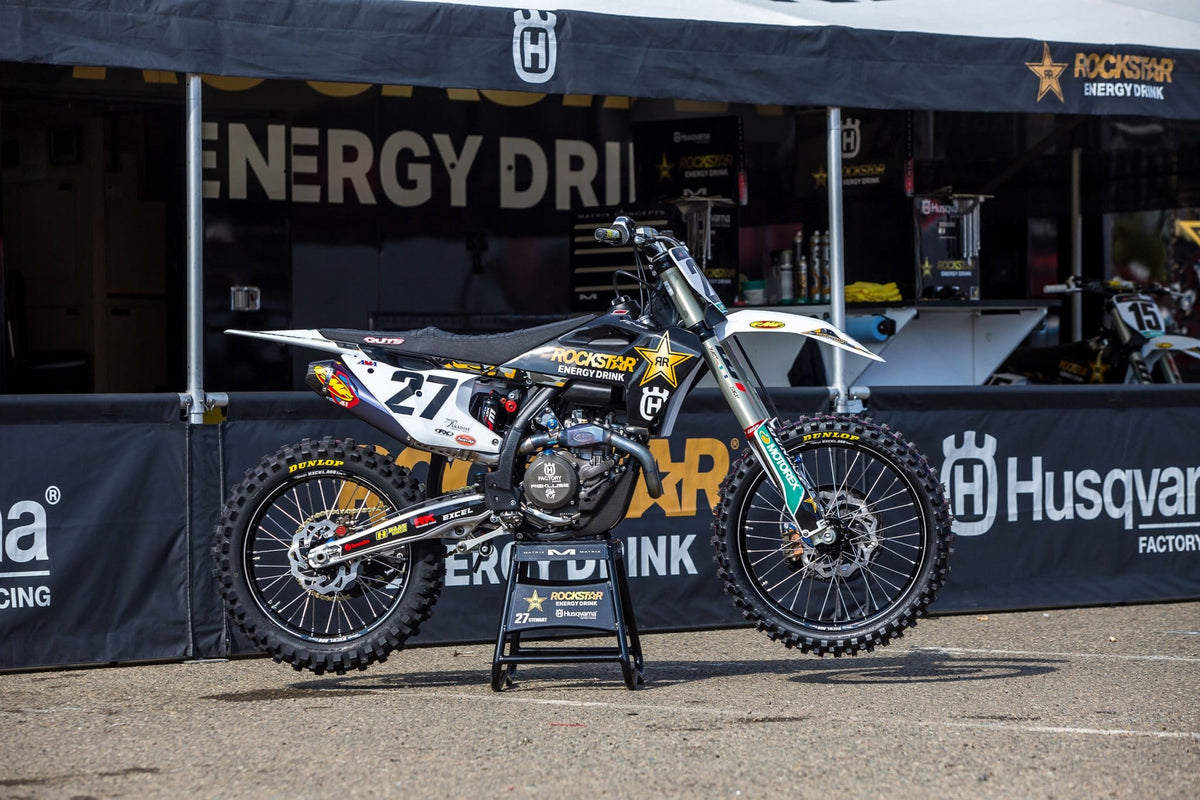 Husqvarna Factory Malcolm Black Graphic Kit