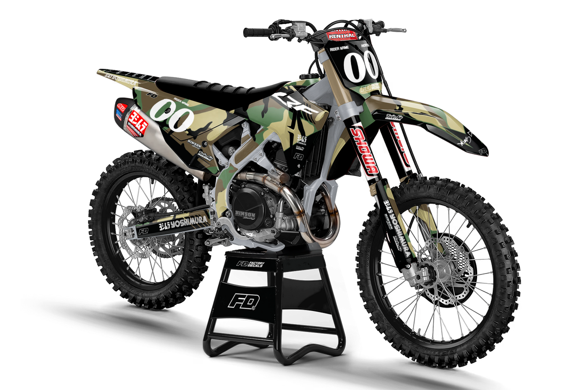 Honda CAMO Military Factory Graphics Kit