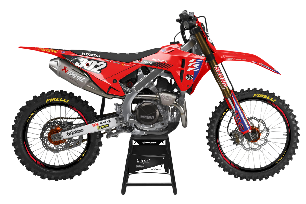 PROGRESSIVE HONDA PIRELLI EDITION  GRAPHICS KIT