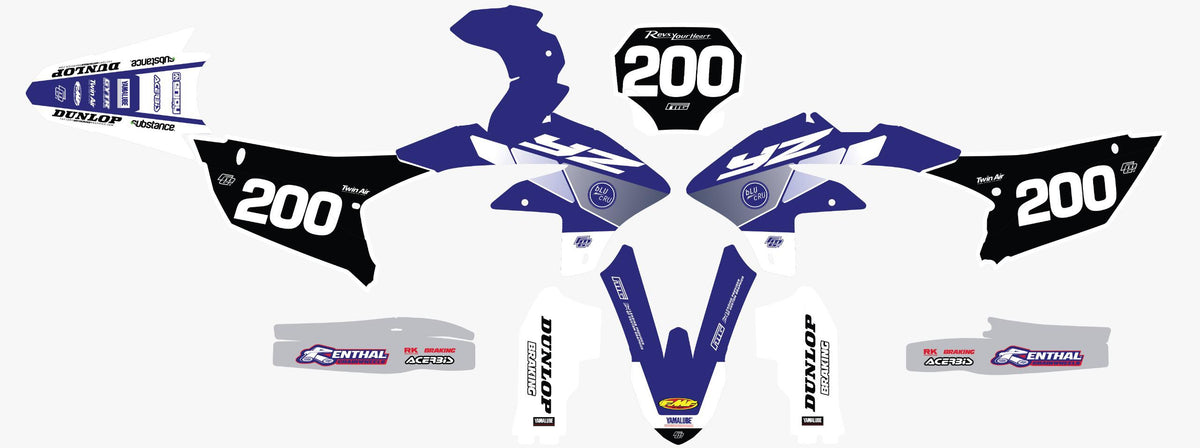 Retro Factory Ranaldi Yamaha  Graphics Kit