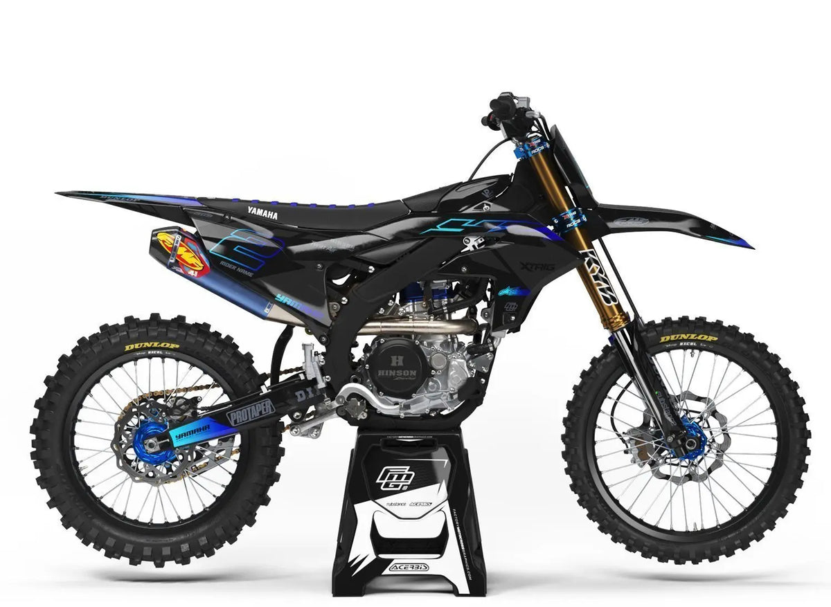 Yamaha Black Stealth 2 Graphics Kit