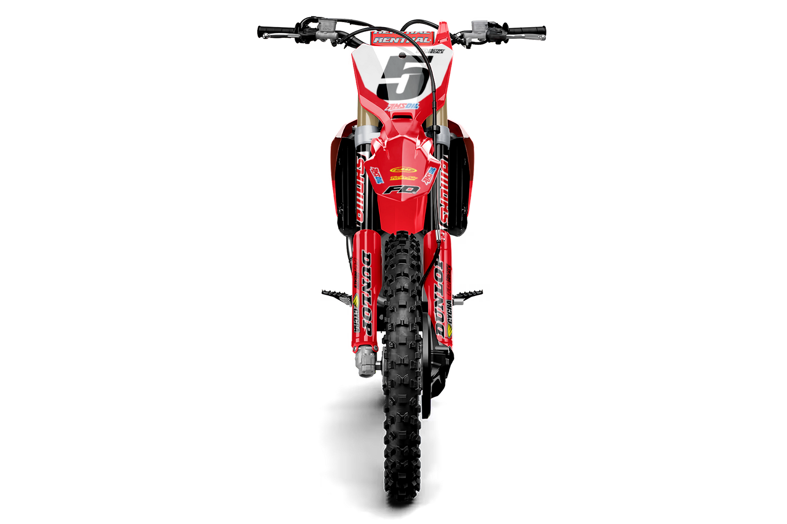 Honda AMS OIL Retro Factory Graphics Kit